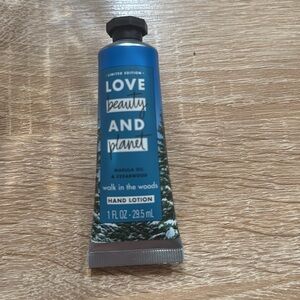 New. BeLoved Hand Lotion Limited Edition “Walk in the Woods” 1 oz